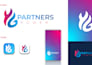 design unique and colorful gradient logo for your brand